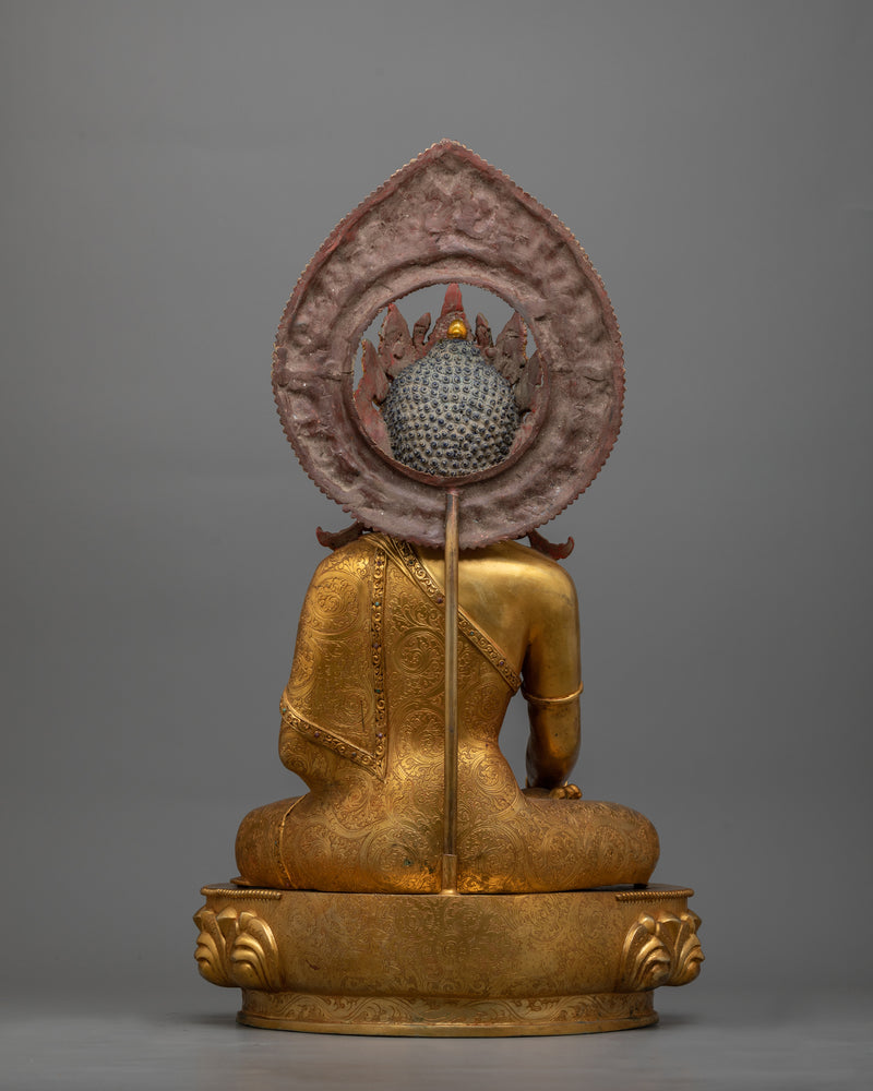 Statue for Practicing Mantra of Buddha Shakyamuni | The Enlightened Beacon