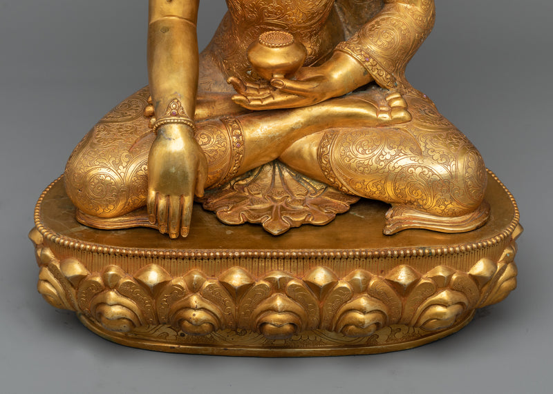 Statue for Practicing Mantra of Buddha Shakyamuni | The Enlightened Beacon