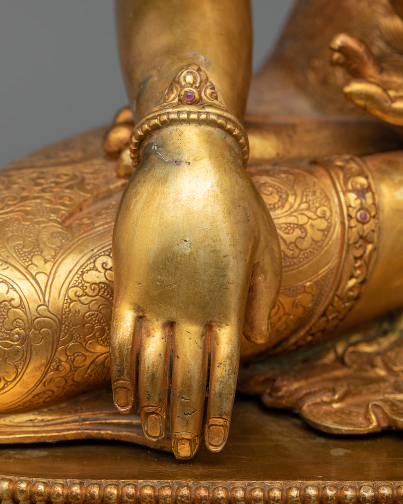 Statue for Practicing Mantra of Buddha Shakyamuni | The Enlightened Beacon