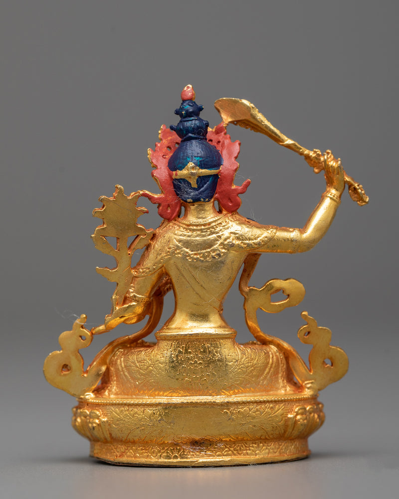 Small Manjushri Statue | Beacon of Wisdom in Miniature