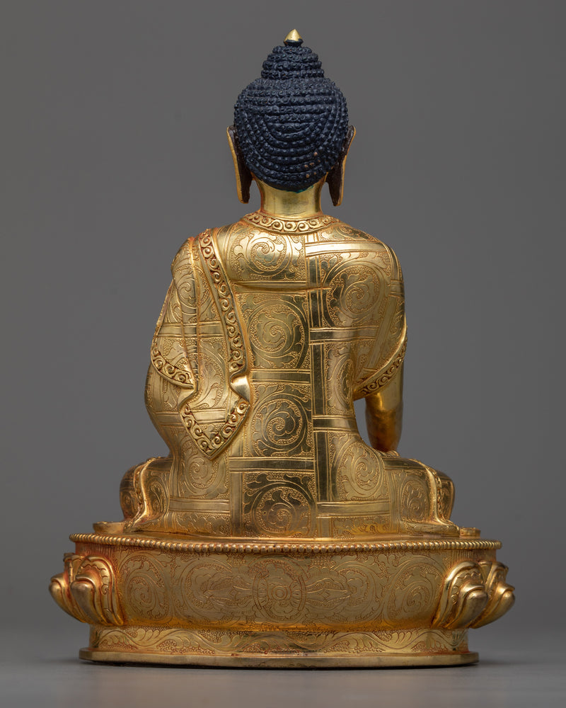 Shakyamuni Buddha Golden Statue | The Beacon of Enlightenment