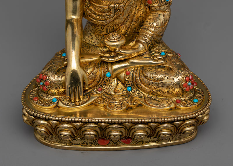 Buddha Shakyamuni Kadampa Statue | Embodiment of Enlightenment and Wisdom