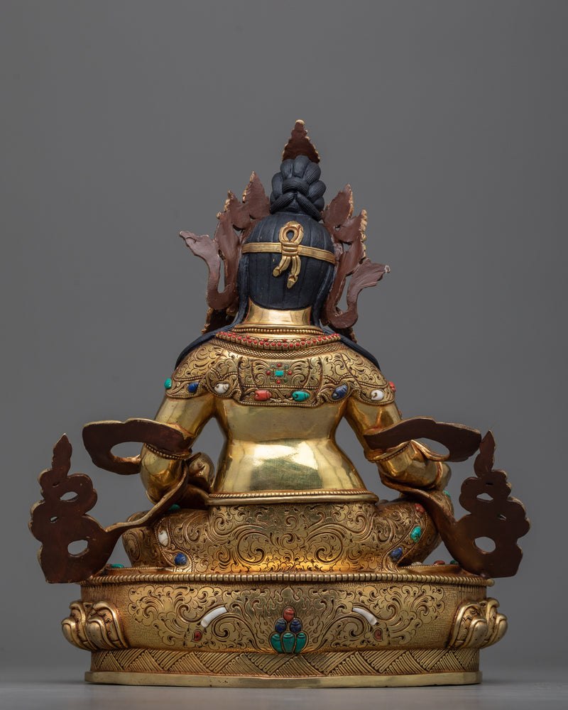 Dzambhala Sadhana Statue | A Symbol of Wealth and Prosperity in Vajrayana Buddhism