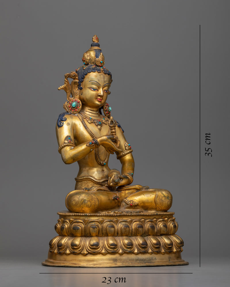 antique vajrasattva statue 