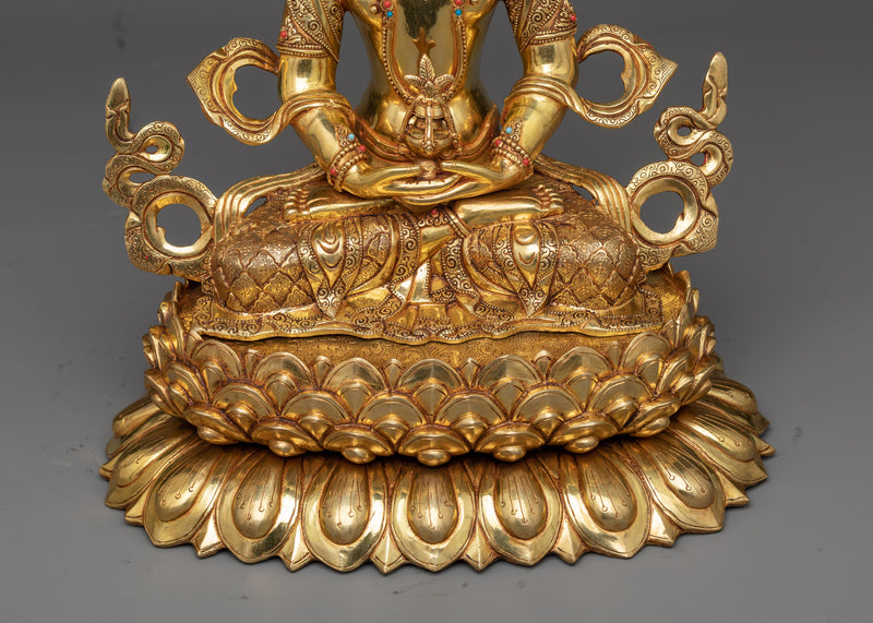 Amitayus Aparamita Sculpture | The Embodiment of Infinite Life