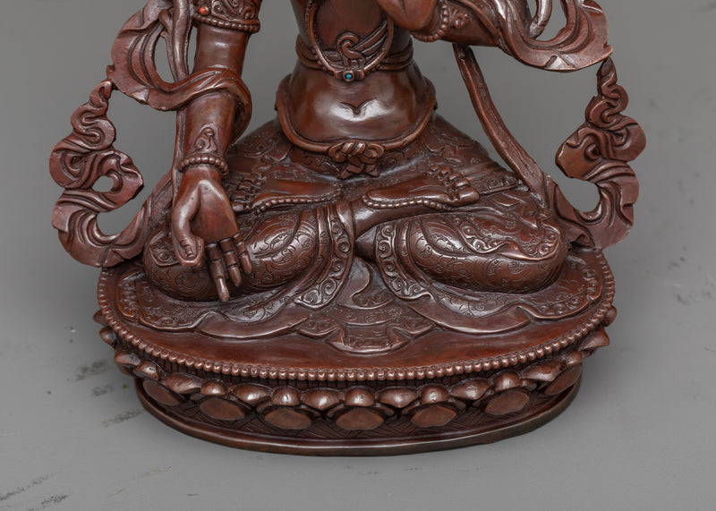 White Mantra Tara Statue | The Embodiment of Pure Illumination