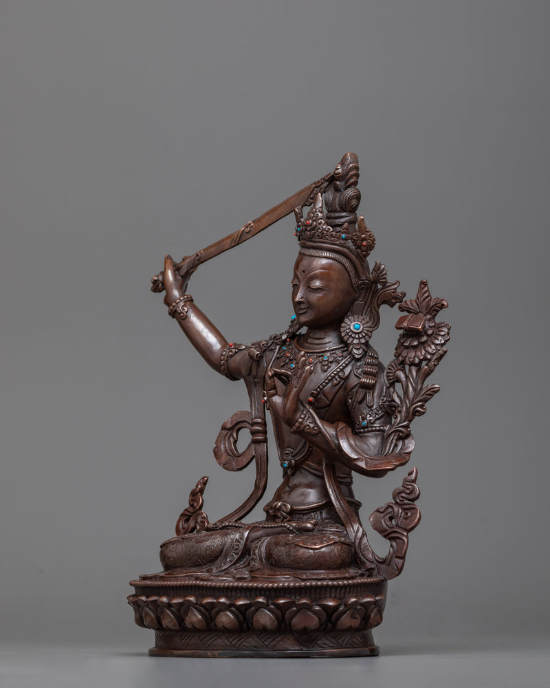 manjushri-with-flaming-sword