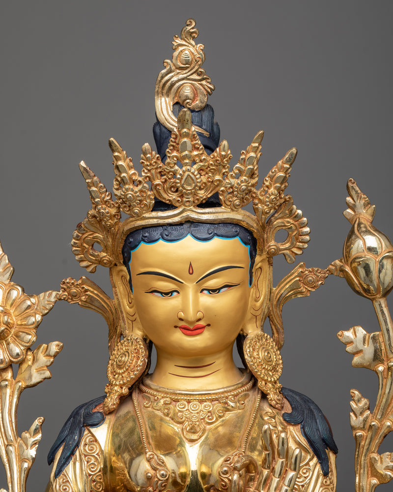 green-tara-altar-statue