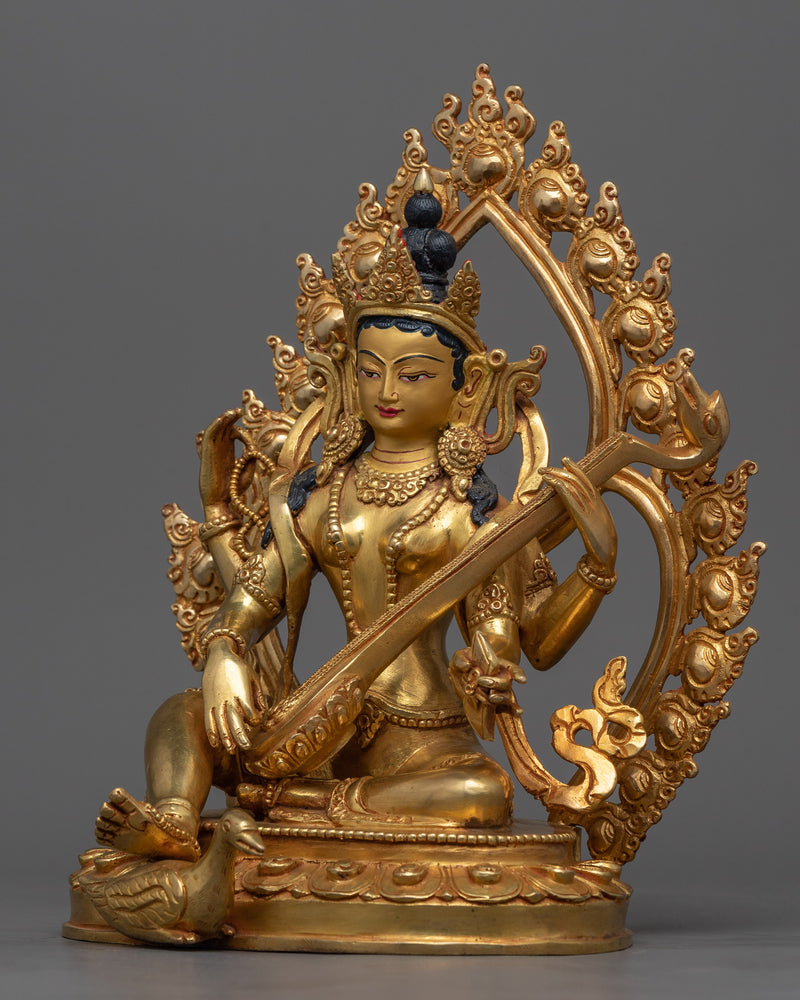 statue-of-saraswati-for shrine