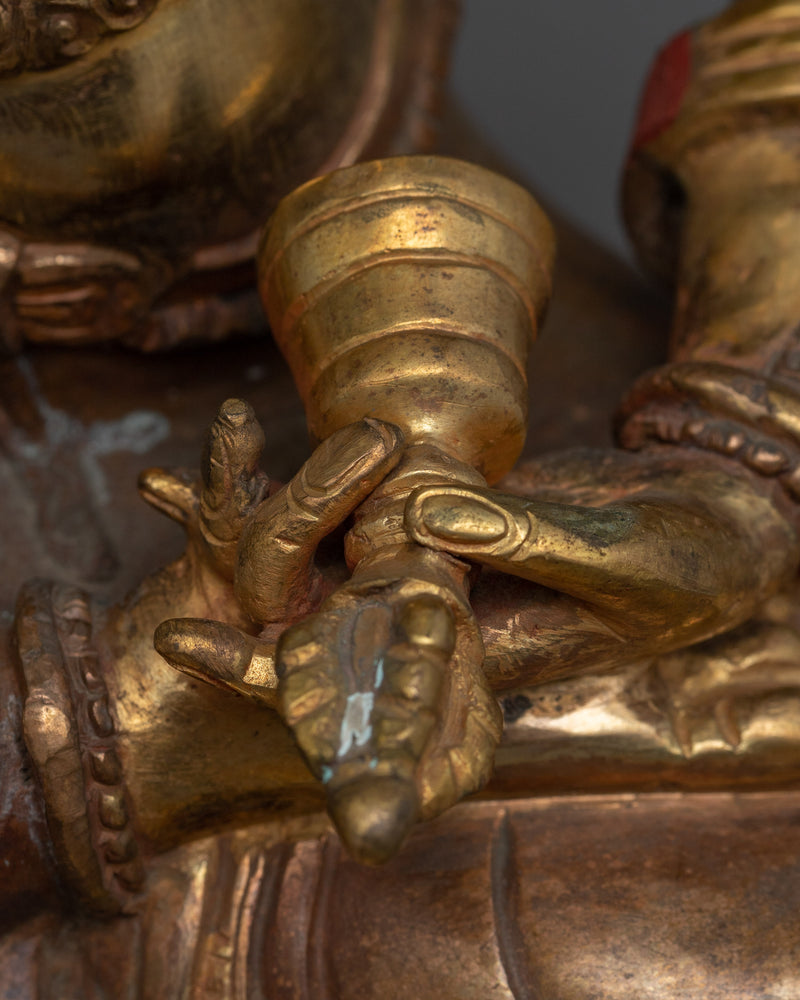 Vajrasattva Tibetan Mantra Statue | Beacon of Purification & Transformation