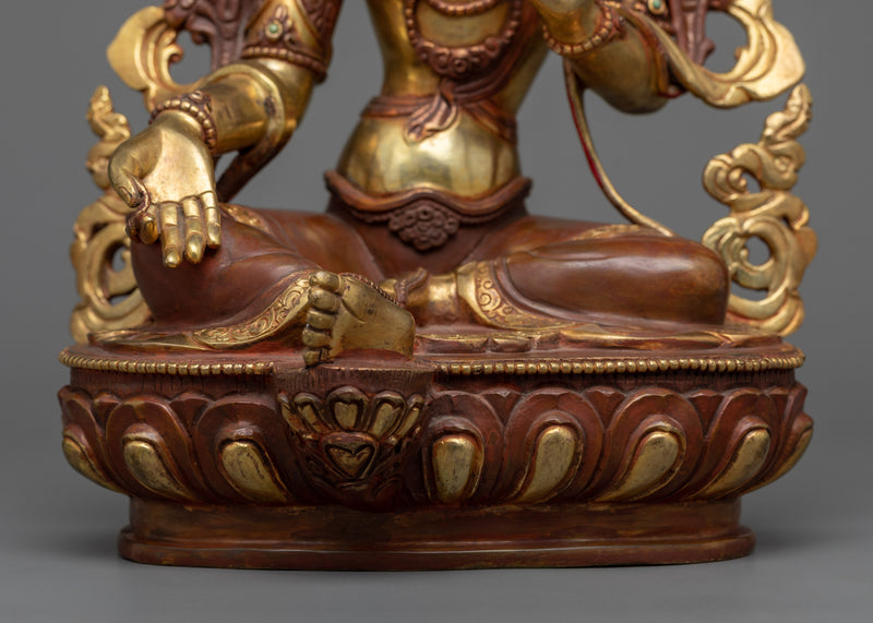 Spiritual Green Tara Statue | A Beacon of Swift Compassion & Protection