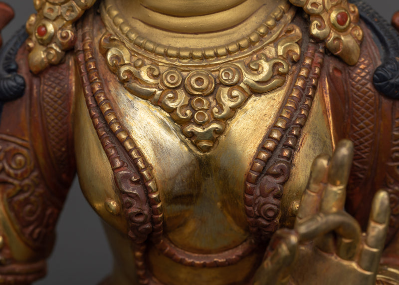 Spiritual Green Tara Statue | A Beacon of Swift Compassion & Protection