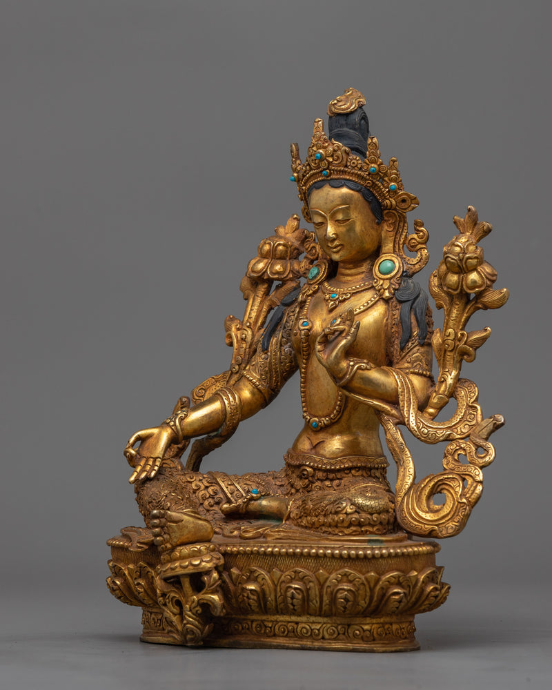 goddess-green-tara-sculpture