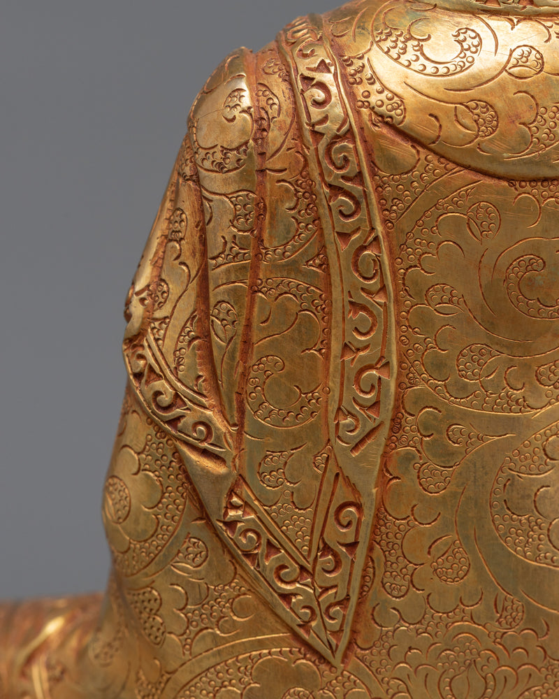 Medicine Buddha Statues Collection | Spiritual 24K Gold Gilded Sculpture