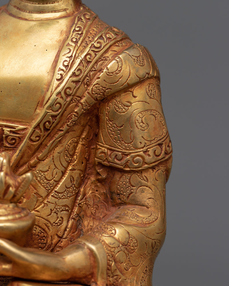 Medicine Buddha Statues Collection | Spiritual 24K Gold Gilded Sculpture