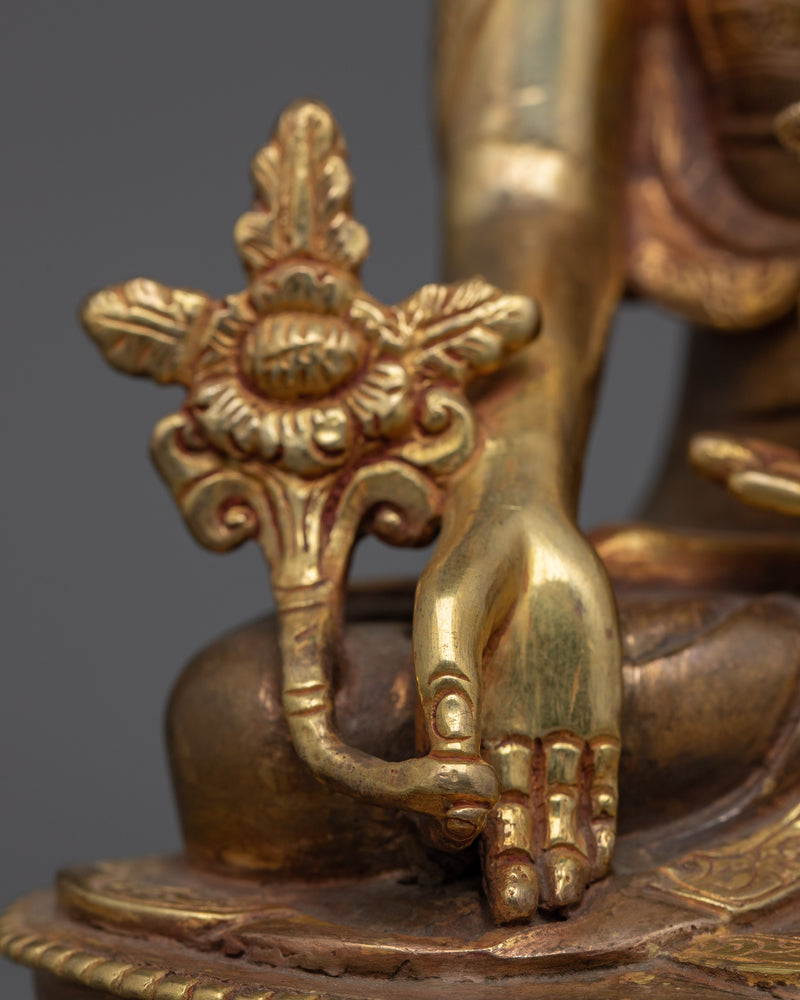 Medicine Buddha Healing Sculpture | A Symbol of Therapeutic Compassion