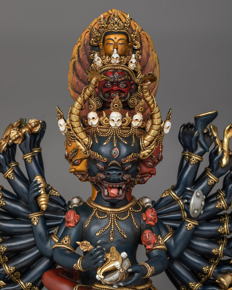 Vajrabhairava & Vajravetali | The Dance of Divine Wrath & Power