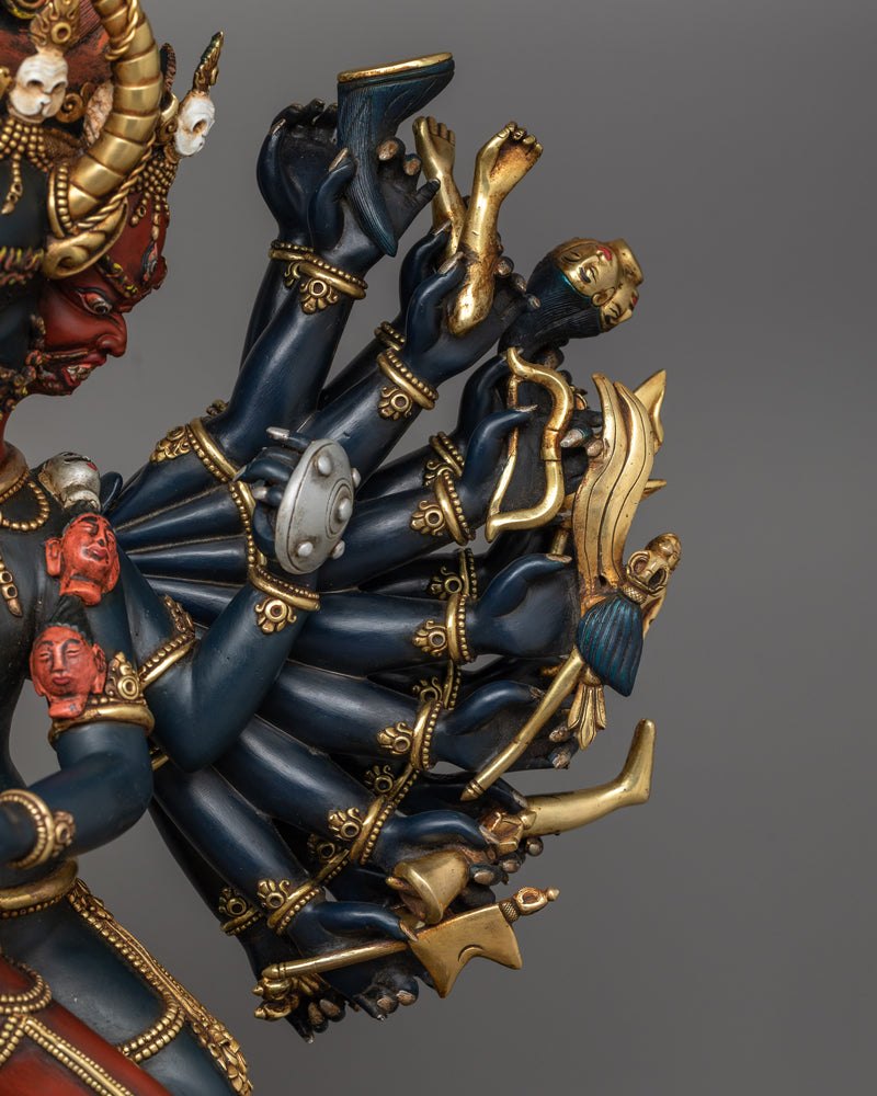 Vajrabhairava & Vajravetali | The Dance of Divine Wrath & Power