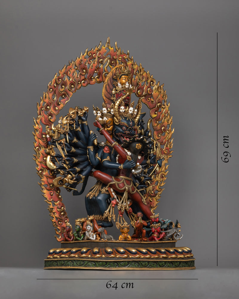 Vajrabhairava & Vajravetali | The Dance of Divine Wrath & Power