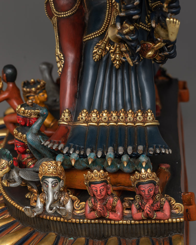 Vajrabhairava & Vajravetali | The Dance of Divine Wrath & Power