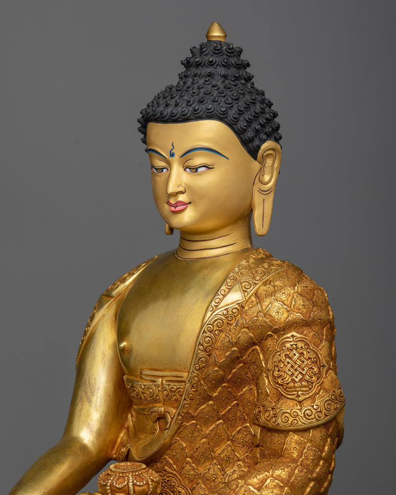 The Happy Buddha - Shakyamuni buddha | Radiant Buddha Sculpture