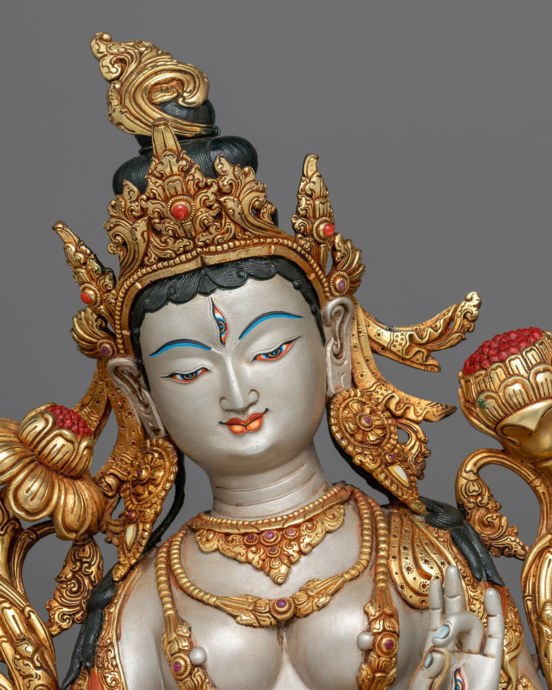 the-white-tara-statuette