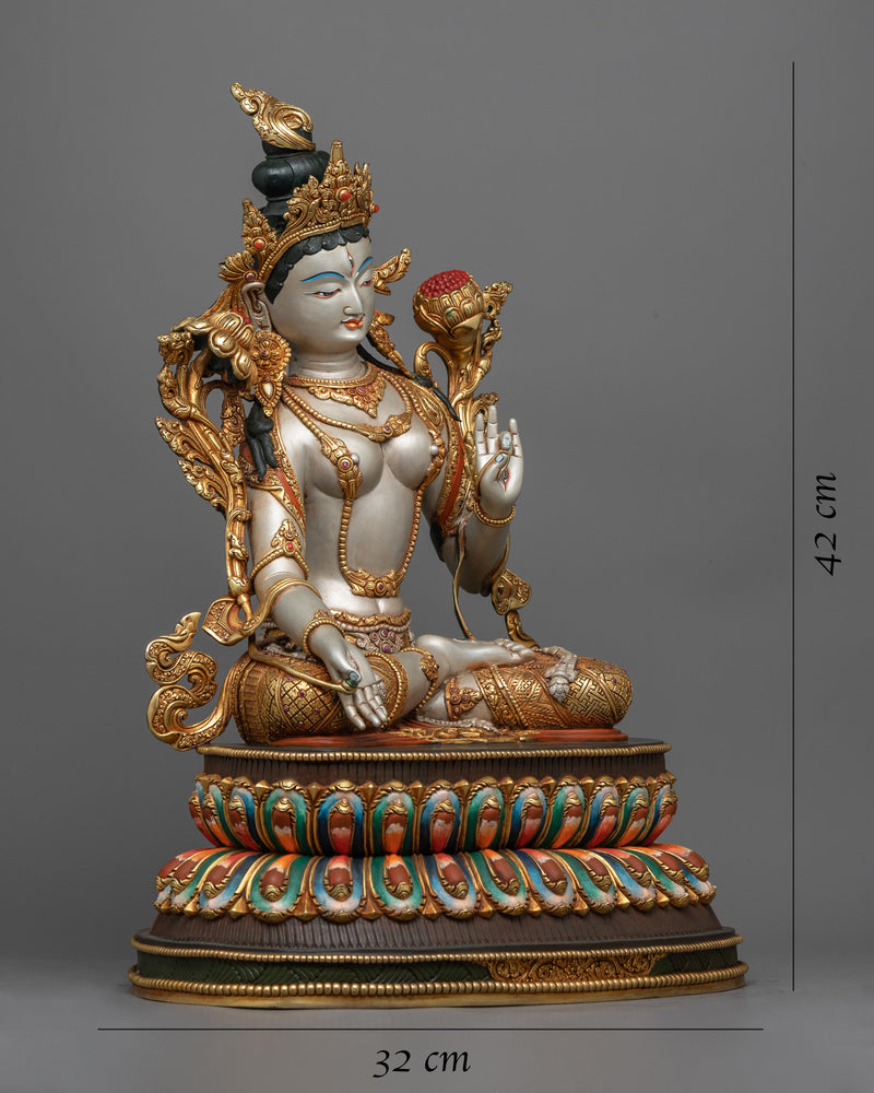 the-white-tara-statuette