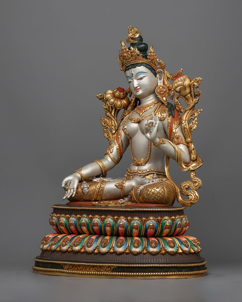 the-white-tara-statuette