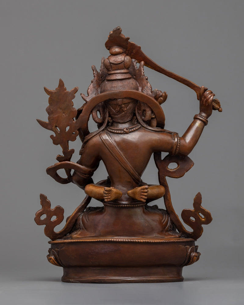 Manjushri with Consort | Embodying Wisdom & Compassion