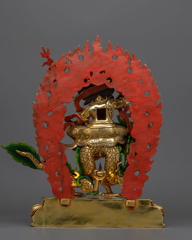 White Dzambhala Norlha | Wealth-Invoking Deity Statue