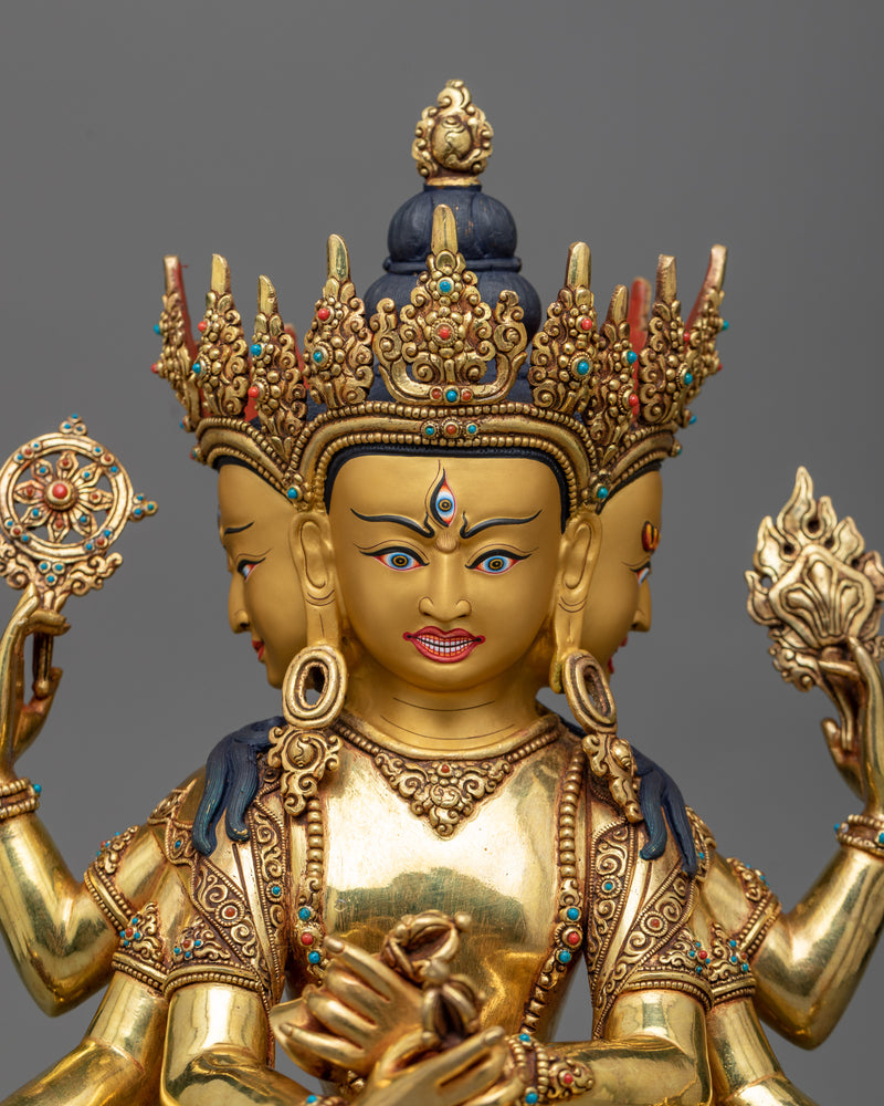 Premium Guhyasamaja Statue | Mystical Unity Sculpture