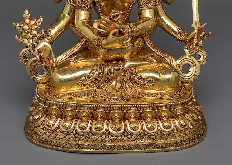 Premium Guhyasamaja Statue | Mystical Unity Sculpture