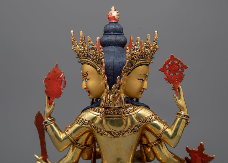 Premium Guhyasamaja Statue | Mystical Unity Sculpture