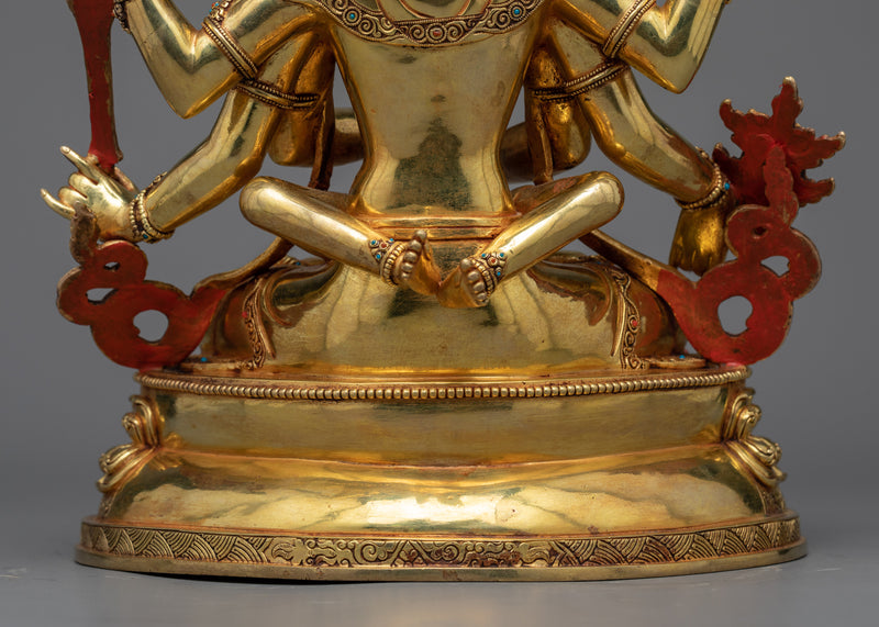 Premium Guhyasamaja Statue | Mystical Unity Sculpture