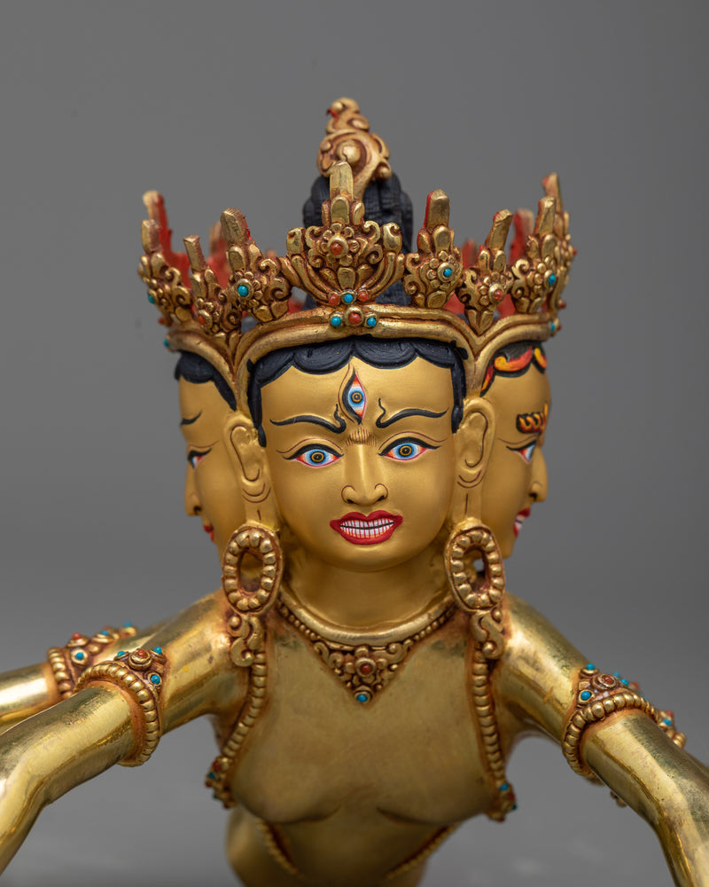 Premium Guhyasamaja Statue | Mystical Unity Sculpture