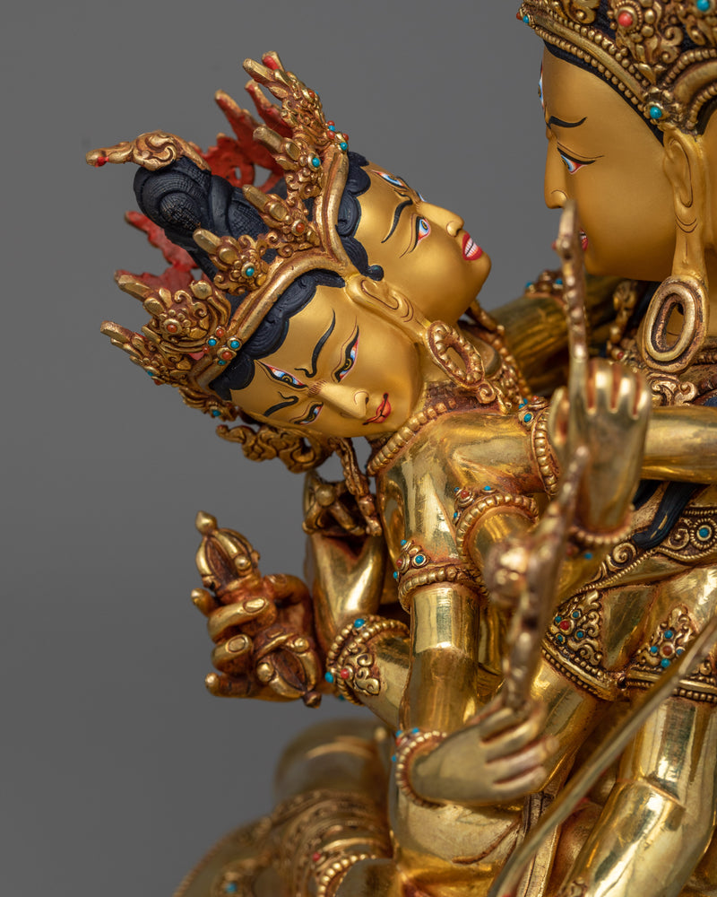 Premium Guhyasamaja Statue | Mystical Unity Sculpture