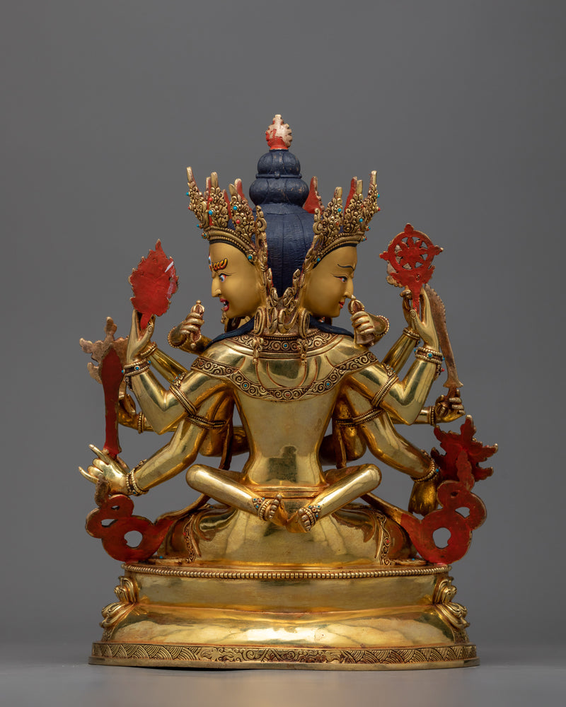 Premium Guhyasamaja Statue | Mystical Unity Sculpture