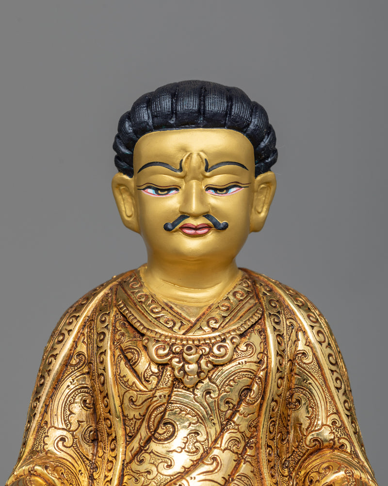 Marpa, Milarepa, Gampopa Statue Set | Tibetan Masters Trilogy