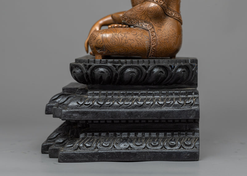 Kadampa Shakyamuni Buddha Sculpture | Beautiful Nepalese Artwork