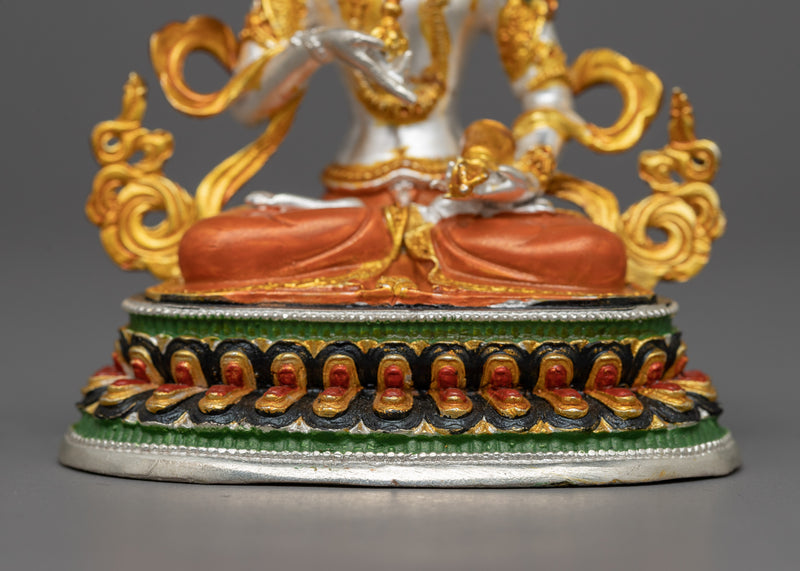 Miniature Vajrasattva Statue | Clarity in Compact Form