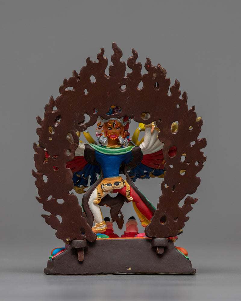 Compact Chakrasamvara Statue | Embrace Tantric Symbolism