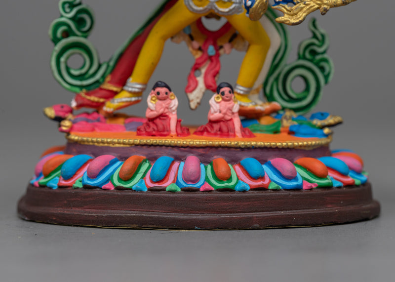 Compact Chakrasamvara Statue | Embrace Tantric Symbolism