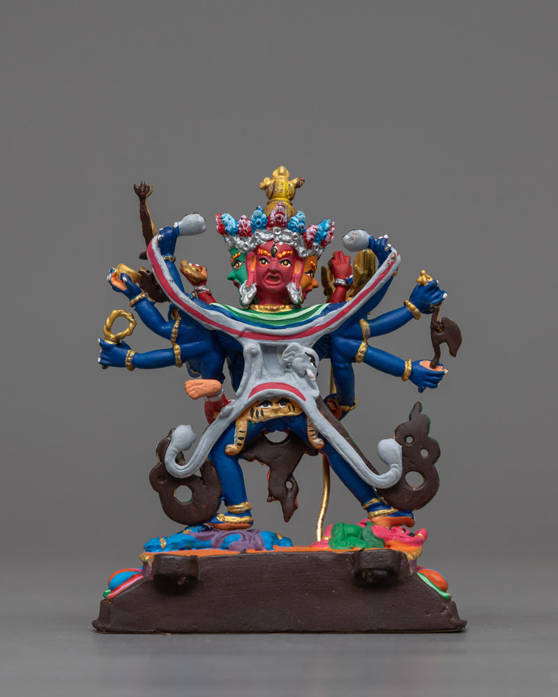 Miniature Kalachakra Statue | Embrace Timeless Wisdom