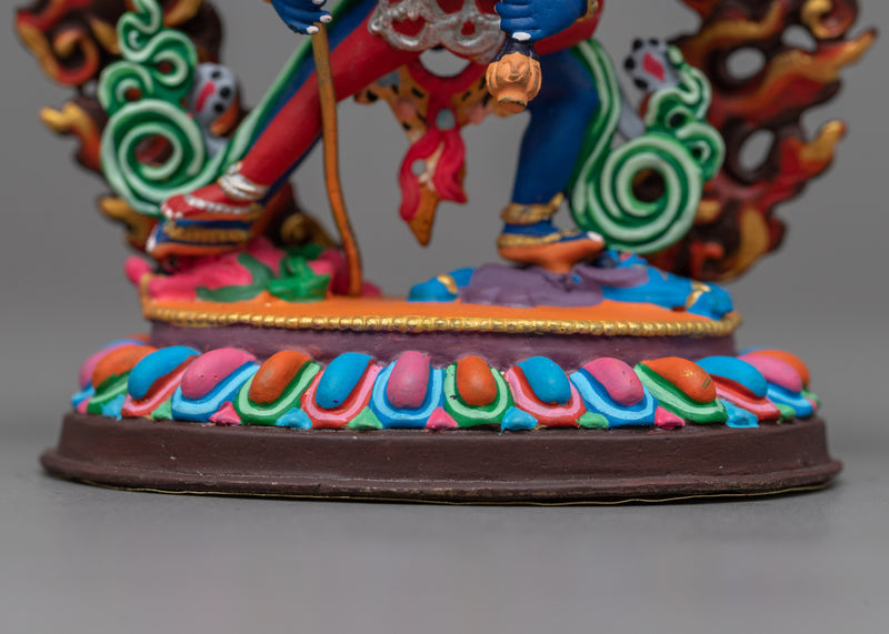 Miniature Kalachakra Statue | Embrace Timeless Wisdom