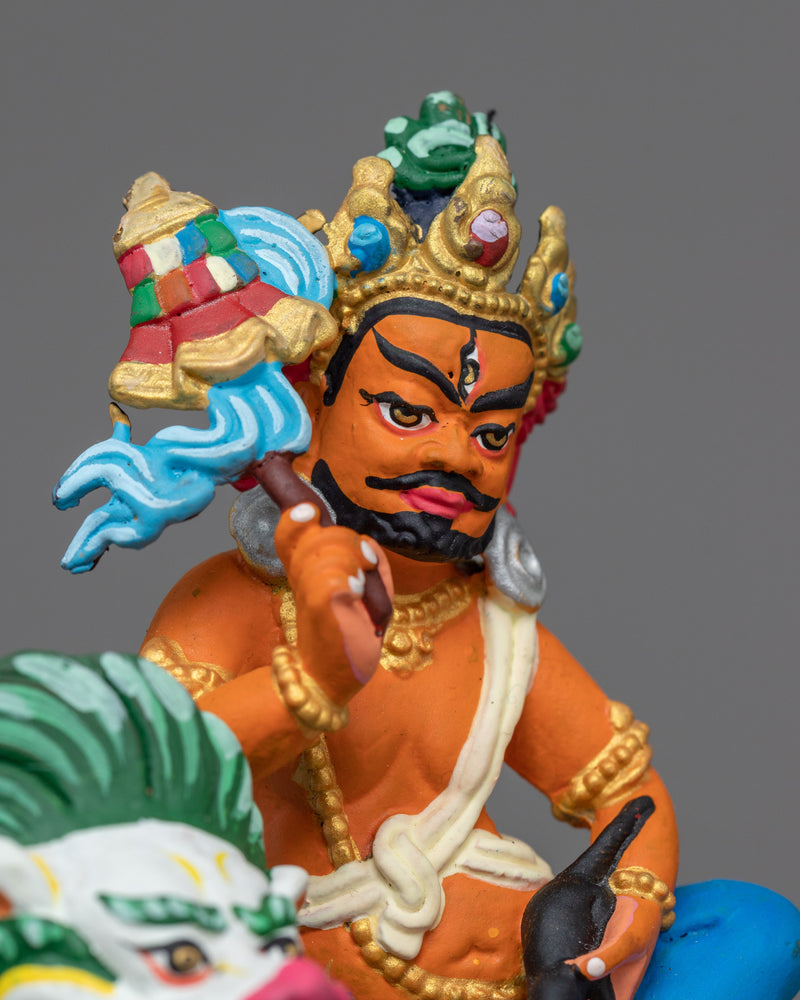 Compact Namtoshe Statue | Embodiment of Wealth and Prosperity