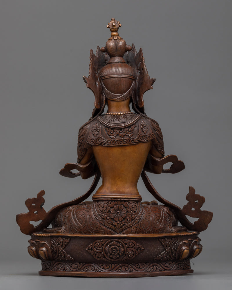 Vajradhara Dorjee Chang Statue | Himalayan Traditional Artwork