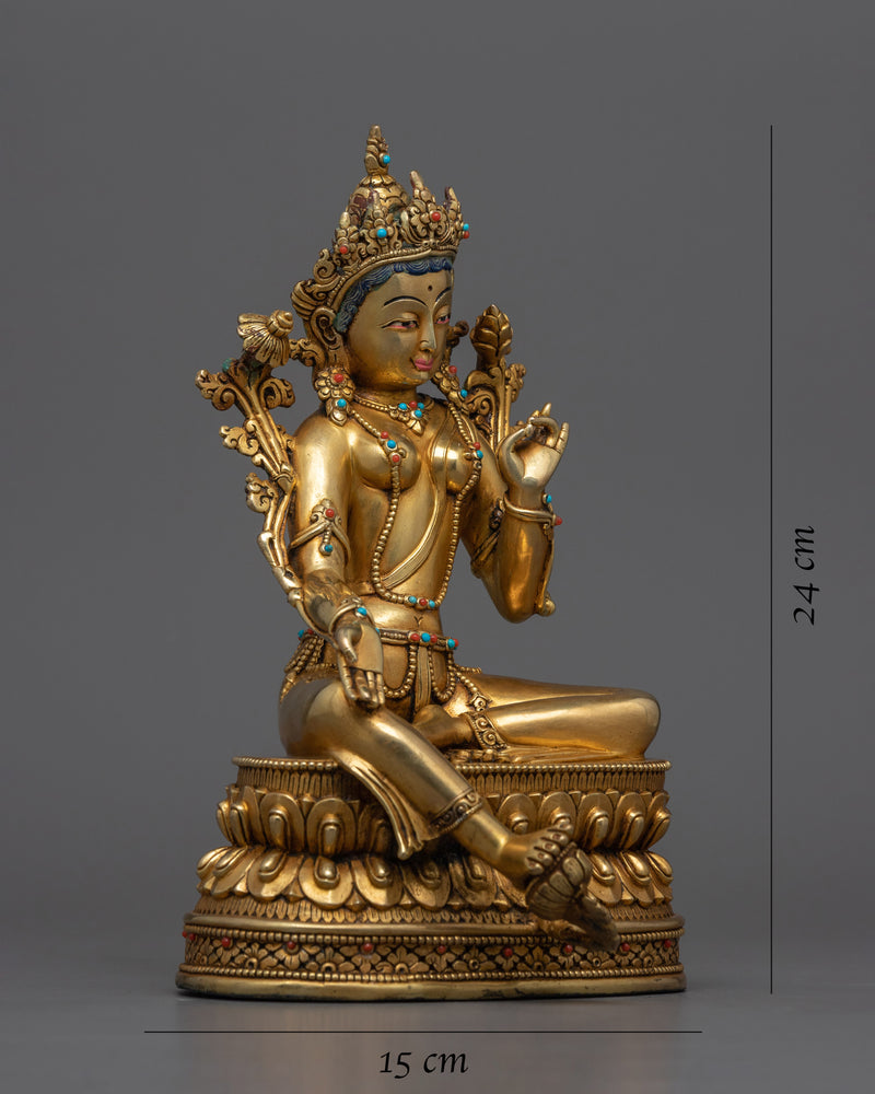 female-bodhisattva-green tara