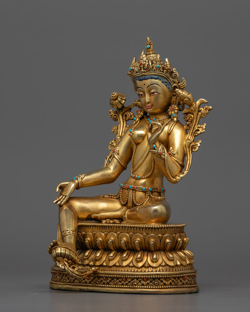 female-bodhisattva-green tara