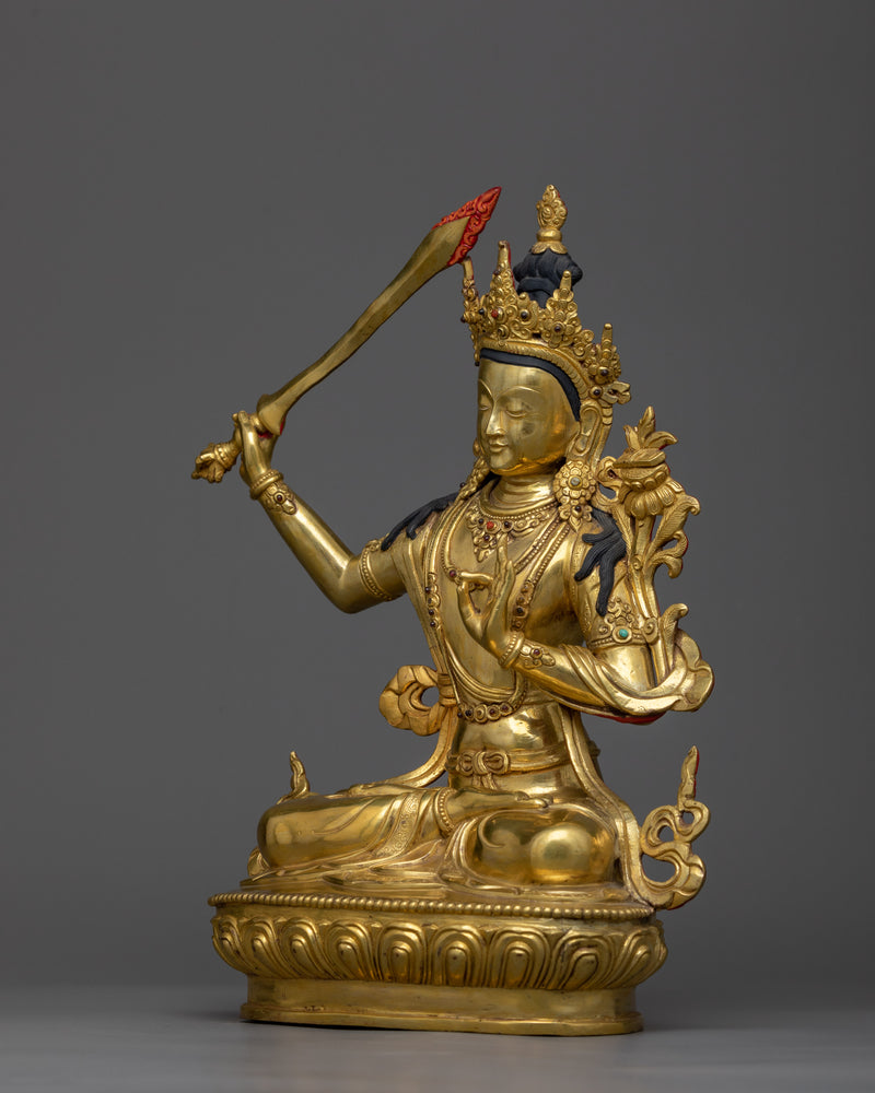 manjushri-buddhism-statue