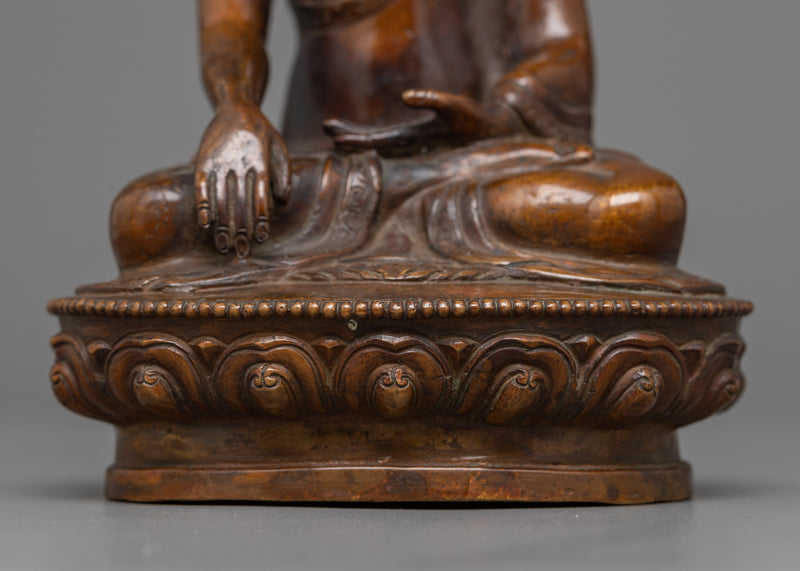 Meditating Shakyamuni Buddha Statue | Himalayan Traditional Art